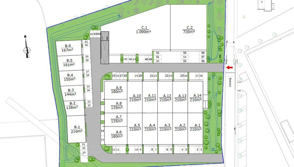 Het nieuw te bouwen bedrijvenpark STEEN in Laarne biedt 15 KMO-units te koop aan, met oppervlaktes van 128 m² tot 1810m². Units kunnen bovendien samengevoegd worden tot grotere bedrijfsruimtes, ideaal voor groeiende ondernemingen. 
Het KMO-park ligt cen