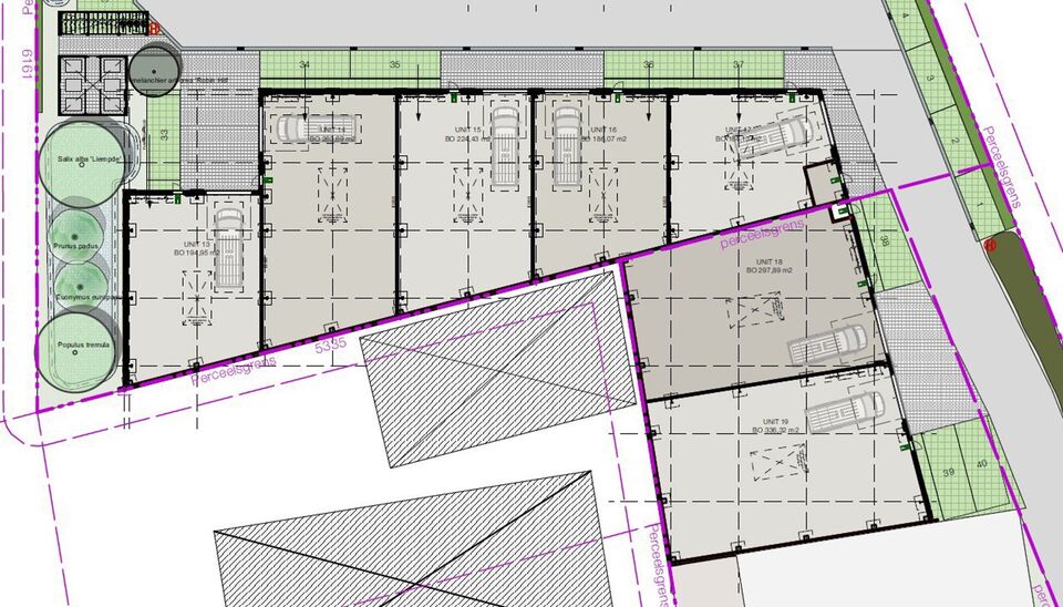 Magazijnen te koop in Herzele Business Park &agrave; Herzele