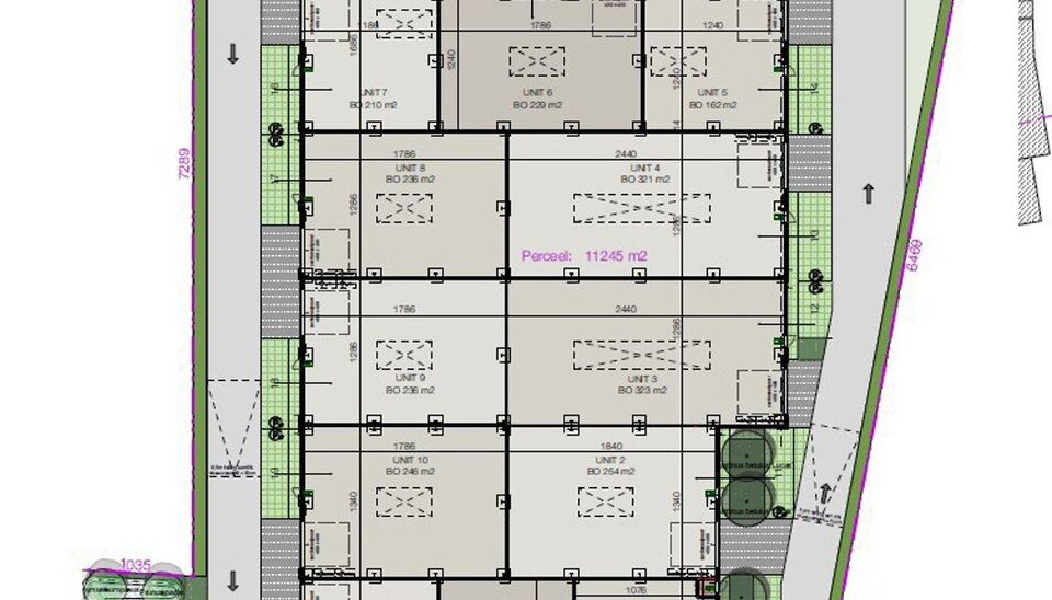 Magazijnen te koop in Herzele Business Park &agrave; Herzele