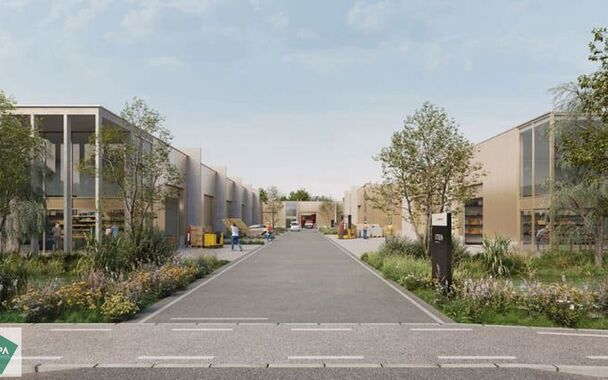 Het nieuw te bouwen bedrijvenpark STEEN in Laarne biedt 15 KMO-units te koop aan, met oppervlaktes van 210 m&sup2; tot 360m&sup2;. Units kunnen bovendien samengevoegd worden tot grotere bedrijfsruimtes, ideaal voor groeiende ondernemingen. 
Het KMO-park ligt cent