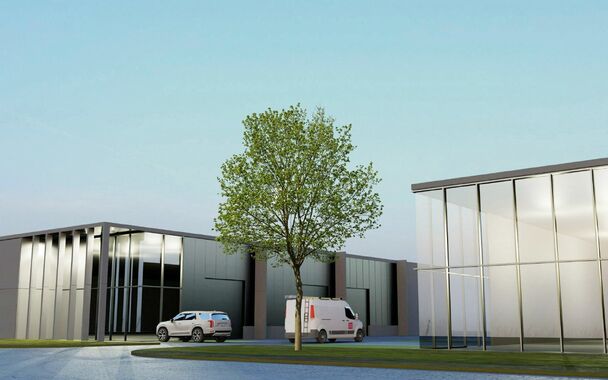 Het nieuw te bouwen bedrijvenpark STEEN in Laarne biedt 15 KMO-units te koop aan, met oppervlaktes van 210 m&sup2; tot 360m&sup2;. Units kunnen bovendien samengevoegd worden tot grotere bedrijfsruimtes, ideaal voor groeiende ondernemingen. 
Het KMO-park ligt cent