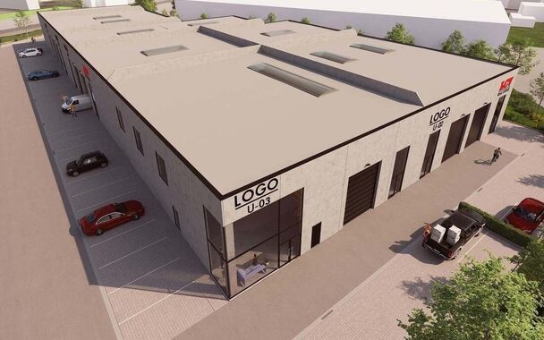 Deze kwalitatieve KMO-unit maakt deel uit van het nieuwe Bedrijvenpark Rollare &ndash; Blok A, gelegen aan de Diksmuidsesteenweg 384 te Roeselare. De site bevindt zich op de voormalige Crea-site, recht tegenover de REO-Veiling, en geniet van een uitstekende b