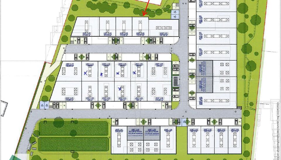 WINTERDEAL: profiteer nu van een halvering van de maandelijkse huurprijs tot en met maart 2027!

De unit heeft een oppervlakte van 175 m&sup2; en beschikt over een sectionale poort, polybetonvloer en natuurlijke lichtinval via lichtstraat. De ruimte is geschi