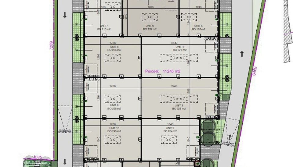 Nieuwbouw magazijn te koop vanaf 186m&sup2; tot 323m&sup2; in bedrijvenpark te Herzele. 
Deze KMO-unit is strategisch gelegen langs de Hoogstraat in Herzele, een vlot bereikbare locatie voor zowel lokale ondernemers als bedrijven die actief zijn in de ruimere reg