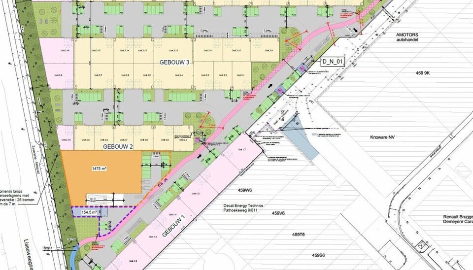 Langs de Pathoekeweg in Brugge verrijst binnenkort het KMO Park PORTIS, dit op de voormalige Philipssite. Met 49 afgewerkte KMO-Units, variërend van 199m² tot 1183m², verdeeld over nieuwbouw en vernieuwbouw bedrijfsgebouwen, biedt Portis een moderne en